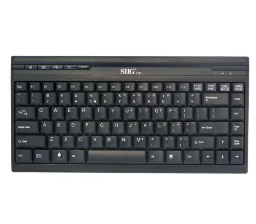 SIIG JK-US0312-S1 Wired Mini Keyboard