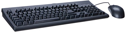 KeyTronic TAG-A-LONG-P2 Wired Standard Keyboard With Optical Mouse