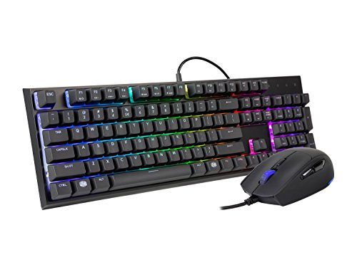Cooler Master MasterSet MS120 (IT) RGB Wired Gaming Keyboard With Optical Mouse