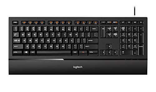 Logitech K740 Wired Slim Keyboard