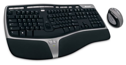 Microsoft WTA-00001 Wireless Ergonomic Keyboard With Laser Mouse
