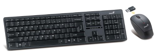 Genius Slimstar 8000 Wireless Slim Keyboard With Optical Mouse
