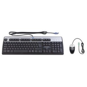 HP RC464AA Wired Standard Keyboard With Optical Mouse