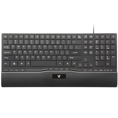 V7 KM0Z1-5N6P Wired Slim Keyboard