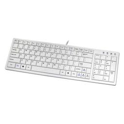 Buslink KR-6421-WH Keyboard Wired Slim Keyboard