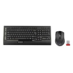 A4Tech 9300F Wireless Ergonomic Keyboard With Optical Mouse