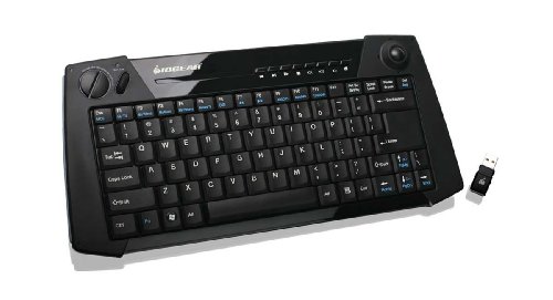 IOGEAR GKM561R Wireless Slim Keyboard With Trackball