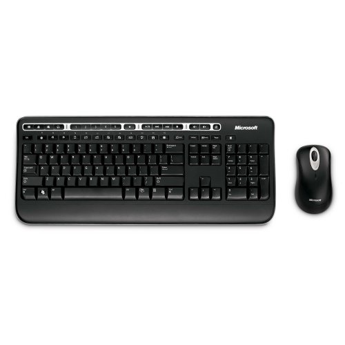 Microsoft ZHA-00001 Wireless Slim Keyboard With Optical Mouse