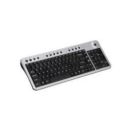 Qumax Scorpius N1T Wired Slim Keyboard With Trackball