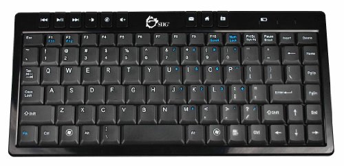 SIIG JK-WR0612-S1 Wireless Mini Keyboard