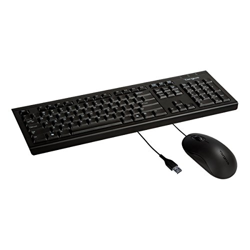 Targus BUS0067 Wired Standard Keyboard With Optical Mouse