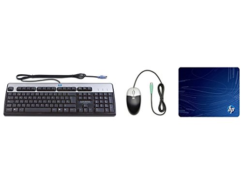 HP KF886AA#ABA Wired Standard Keyboard With Laser Mouse