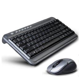 A4Tech 7300N Wireless Ergonomic Keyboard With Optical Mouse
