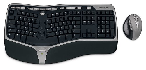 Microsoft Natural Desktop 7000 Wireless Ergonomic Keyboard With Laser Mouse