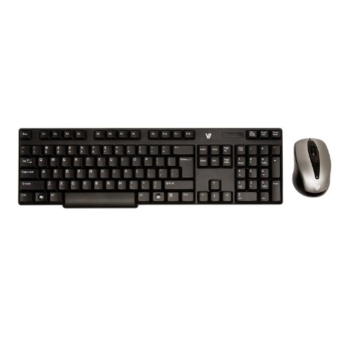 V7 CK2A0-4N6P Wireless Standard Keyboard With Optical Mouse