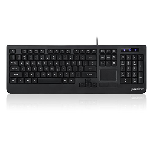 Perixx 10165 Wired Slim Keyboard With Touchpad