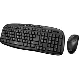 Adesso WKB-1330CB Wireless Standard Keyboard With Optical Mouse