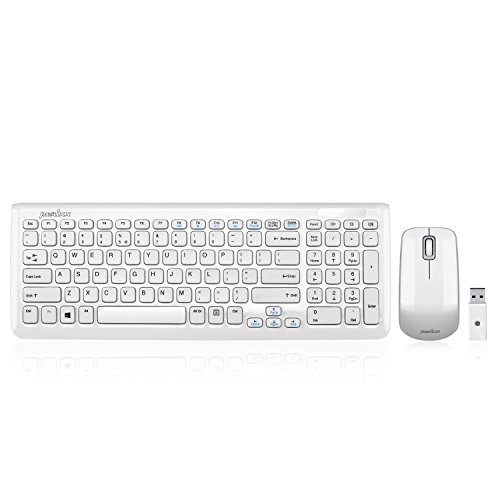 Perixx 10980 Wireless Standard Keyboard With Optical Mouse