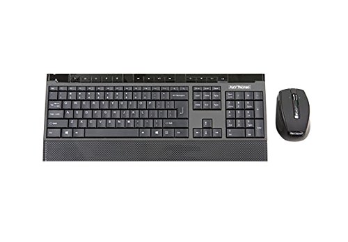 KeyTronic MK520 Wireless Standard Keyboard With Laser Mouse