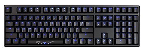 Ducky DK9008 Shine 3 Blue LED Backlit (Brown Cherry MX) Wired Standard Keyboard