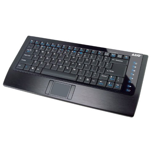 AZIO KB338BP Bluetooth Mini Keyboard With Touchpad