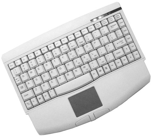 Adesso ACK-540PW Wired Mini Keyboard With Touchpad