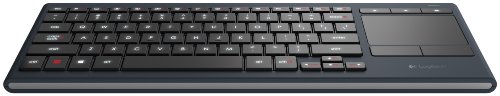 Logitech K830 Wireless Standard Keyboard With Touchpad
