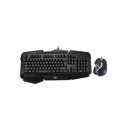 Adesso AKB-136CB RGB Wired Gaming Keyboard With Optical Mouse
