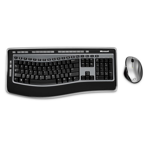 Microsoft XSA-00001 Wireless Ergonomic Keyboard With Laser Mouse