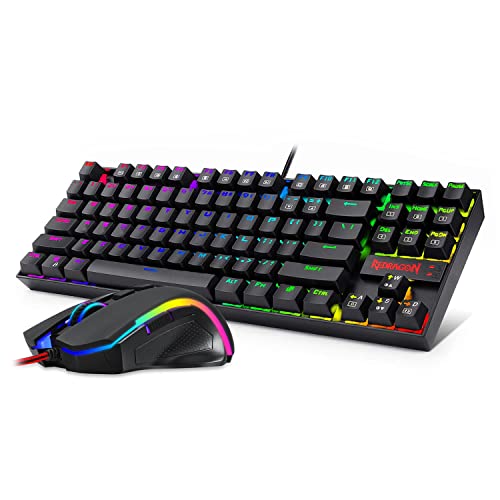 Redragon K552-RGB Wired Gaming Keyboard With Optical Mouse