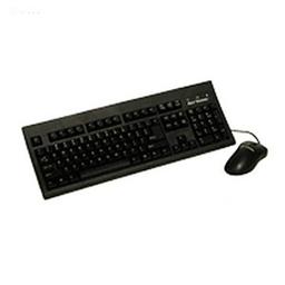 KeyTronic KT800P2M Wired Standard Keyboard With Optical Mouse