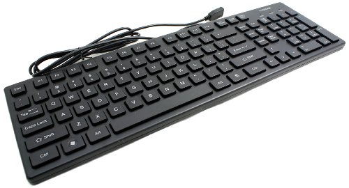 i-rocks KR-6401-BK Wired Slim Keyboard