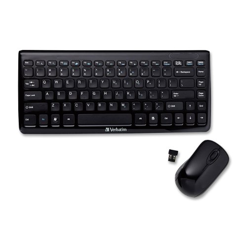 Verbatim 97472 Wireless Mini Keyboard With Optical Mouse