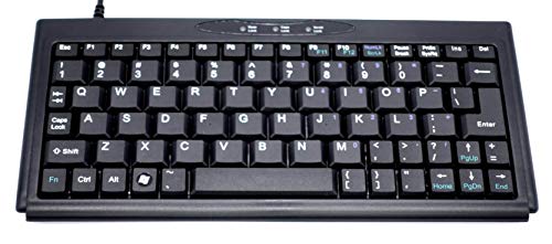 SolidTek KBP-3100BU Wired Mini Keyboard