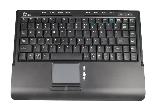 SIIG JK-WR0312-S1 Wireless Mini Keyboard With Touchpad