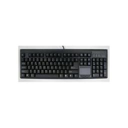 SolidTek ACK-540ALU Wired Standard Keyboard With Touchpad