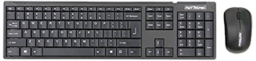 KeyTronic MK320 Wireless Standard Keyboard With Laser Mouse