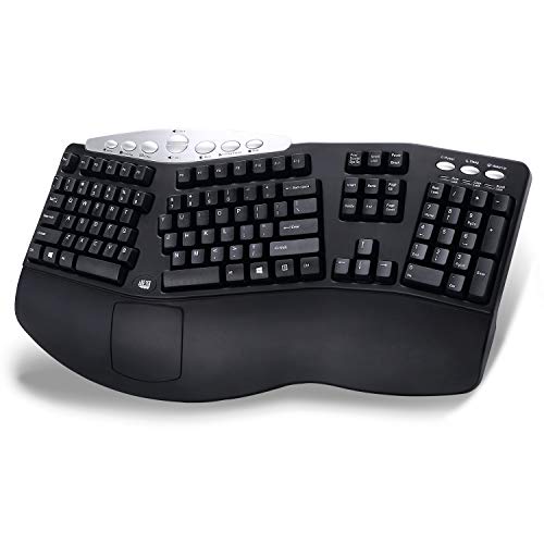 Adesso PCK-208B Wired Ergonomic Keyboard | PC Builder