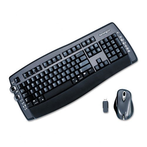 Kensington 64390 Wireless Standard Keyboard With Laser Mouse