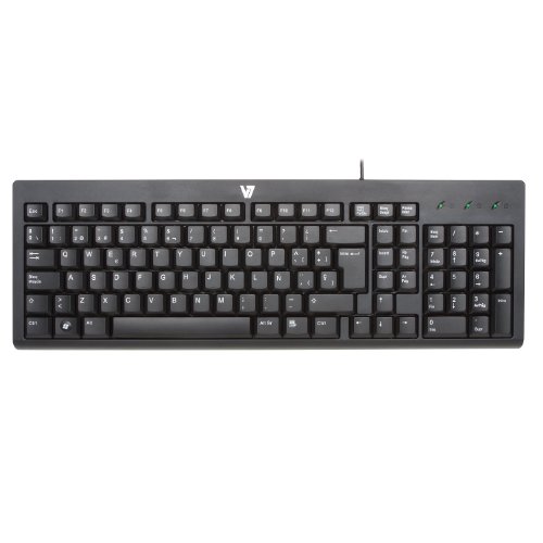 V7 KC0A2-4L3P Keyboard Wired Standard Keyboard