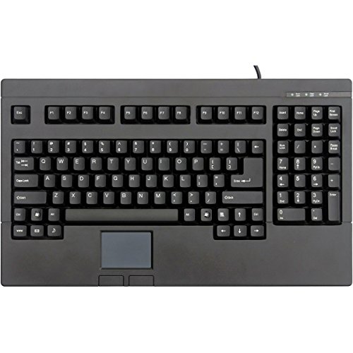 SolidTek KB-730BP Wired Mini Keyboard With Touchpad
