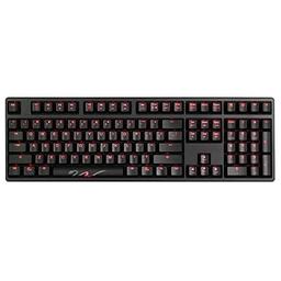Ducky DK9008 Shine 3 Red LED Backlit (Red Cherry MX) Wired Standard Keyboard