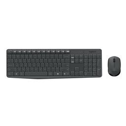 Logitech MK235 Wireless Standard Keyboard With Optical Mouse