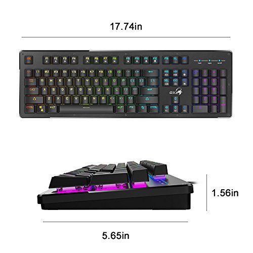 Genius Scorpion K10 RGB Wired Gaming Keyboard