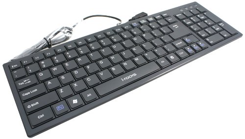 i-rocks KR-6421-BK Wired Slim Keyboard