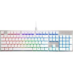 Cooler Master SK650 White Limited Edition RGB Wired Gaming Keyboard
