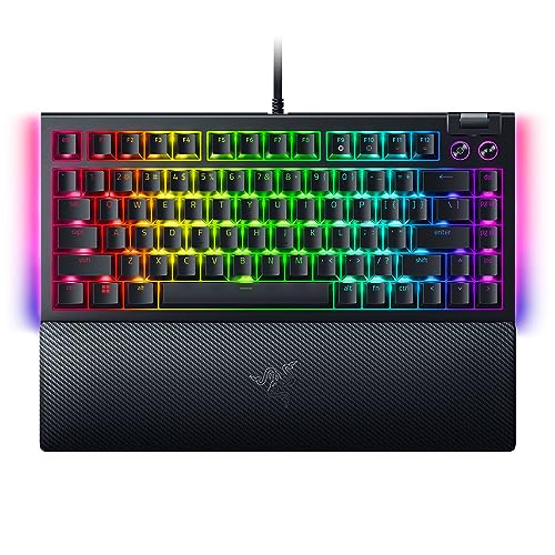 Razer BlackWidow V4 75% RGB Wired Mini Keyboard