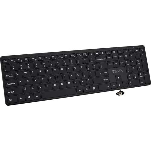 V7 KW550USBT Wireless/Bluetooth Slim Keyboard