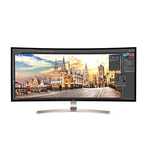 LG 38UC99-W 37.5" 3840 x 1600 75 Hz Curved Monitor