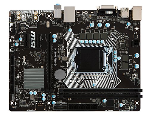 MSI H110M PRO-D Micro ATX LGA1151 Motherboard